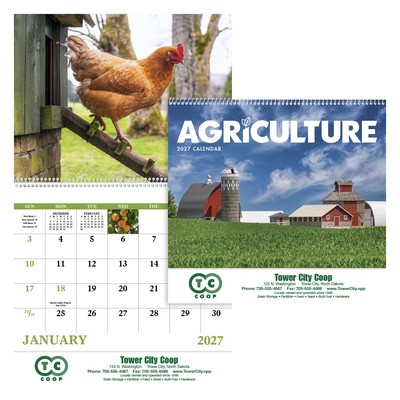 Good Value™ Agriculture - Spiral Calendar