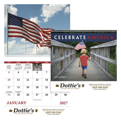 Good Value™ Celebrate America - Spiral Calendar