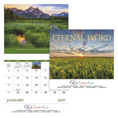 Good Value™ Eternal Word - Stapled Calendar