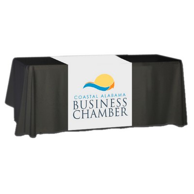 30" X 60" Full Color open back Table Runner