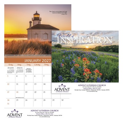 Triumph® Calendars World of Inspiration Calendar