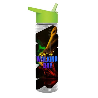 Garyline® Slim Fit Bottle with Flip-Straw Lid - 24 oz.