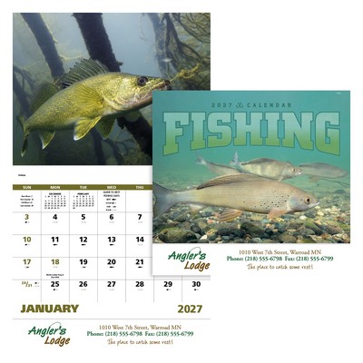 Good Value™ Fishing - Stapled Calendar