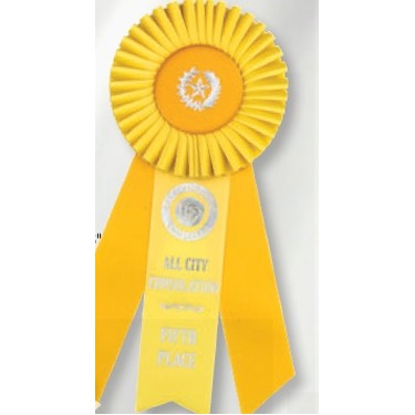 Custom Rosette - overall length 10 1/2"