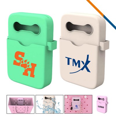 Mott Holey Beach Tote Silicone Phone Holder