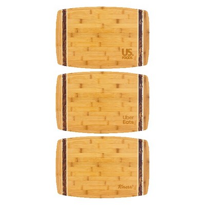Marbled Look Bamboo Cutting Board